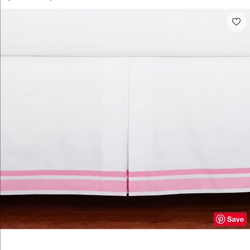 Harper crib skirt PBK